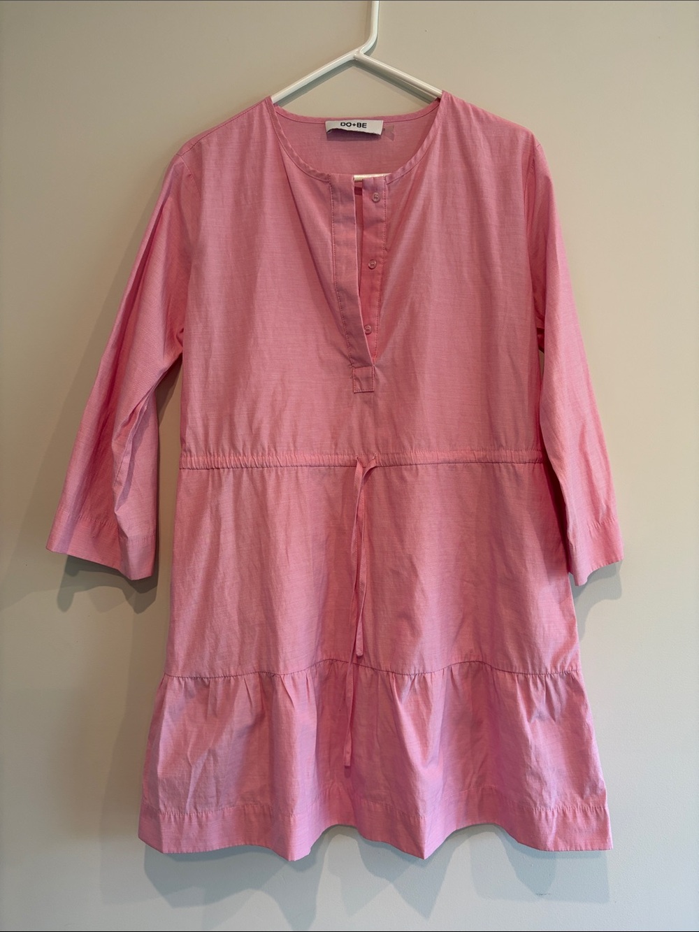 DO+BE Pink Tiered Dress